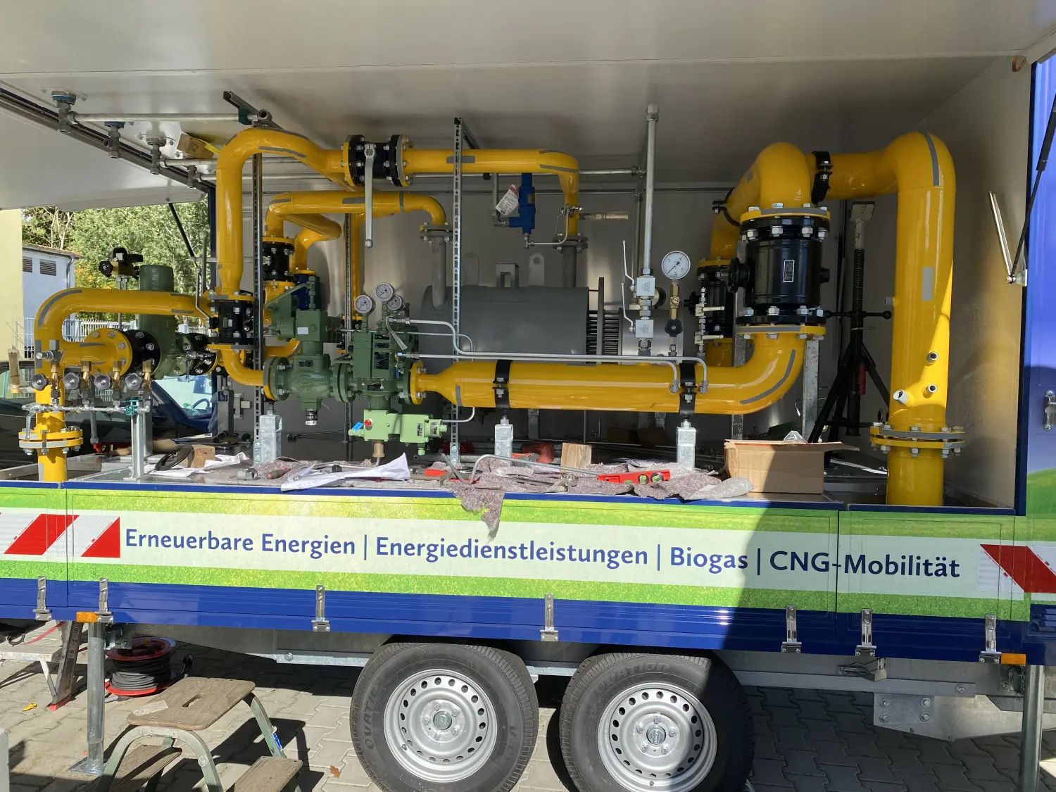 Kunde: Ohra Energie GmbH Mobile Gasanlage von Gasanlagenbau Petzold GmbH