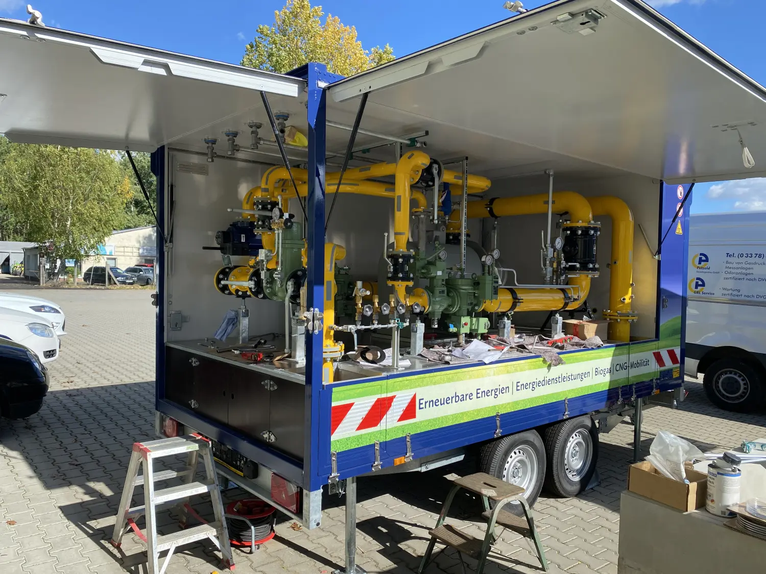 Kunde: Ohra Energie GmbH Mobile Gasanlage von Gasanlagenbau Petzold GmbH