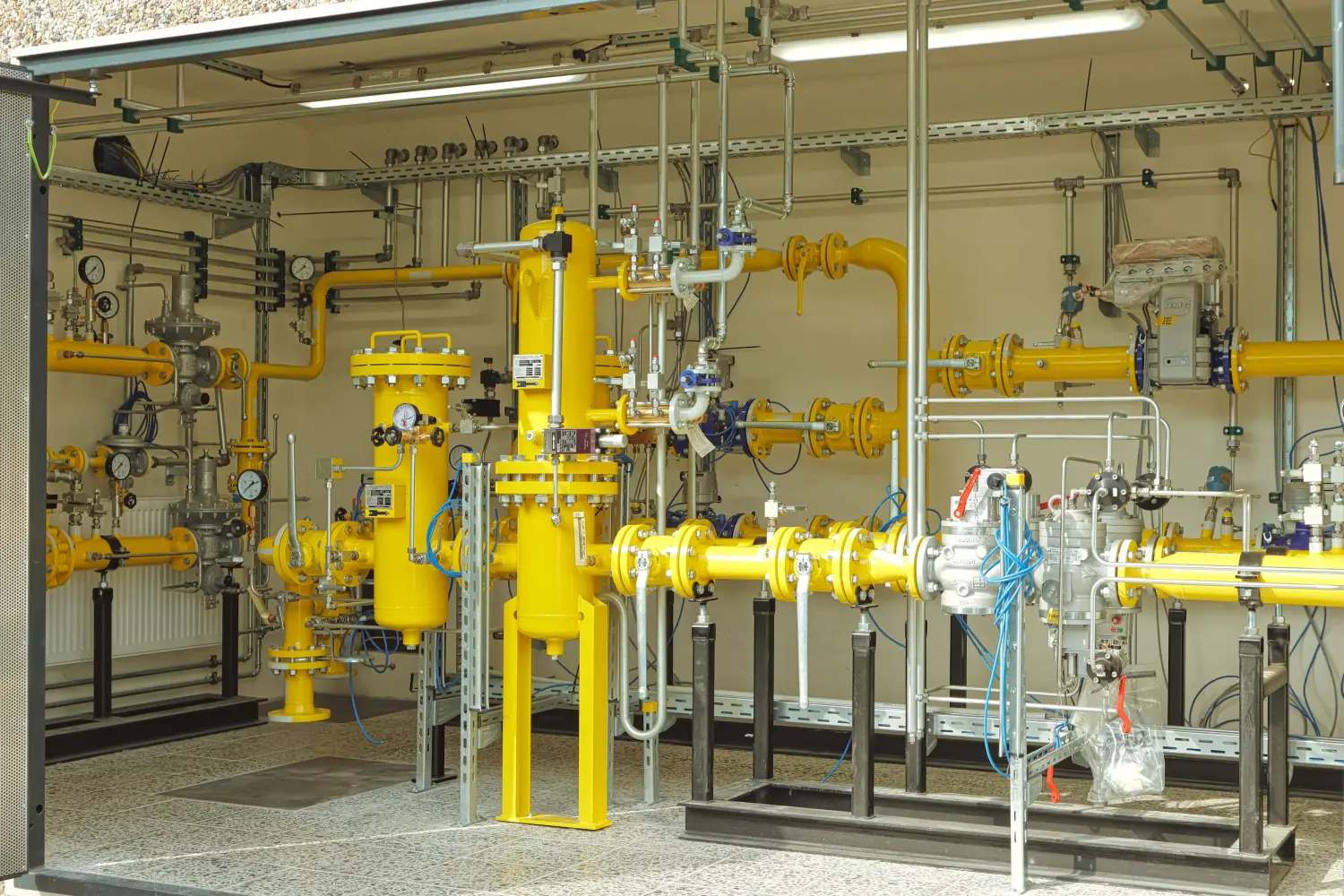 Gas-, Druckregel- und Messanlagen  von der Gasanlagenbau Petzold GmbH